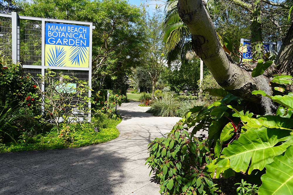 Botanical Garden Entrance