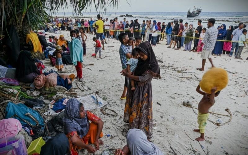 Rohingya refugees