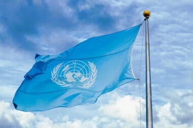 United Nations UN flag