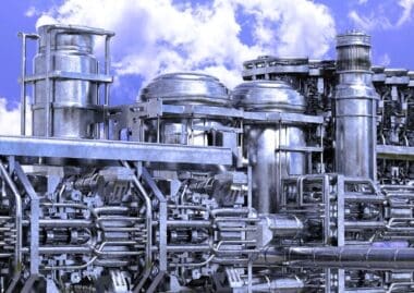 Dow Chemical closeup outdoors