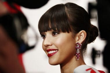 Actress Jessica Alba attends the Campari Calendar launch at La Permanente on December 2, 2008 in Milano, Italy