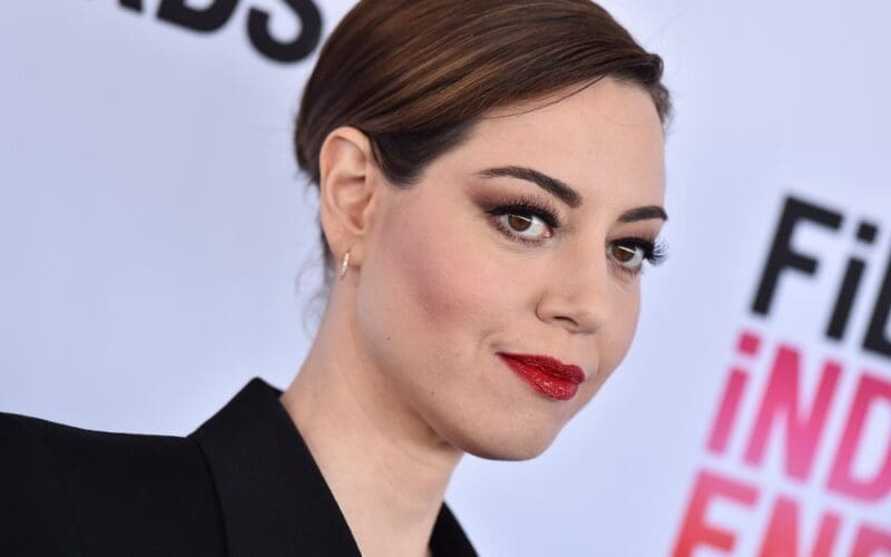 Aubrey Plaza arrives for the Independent Spirit Awards on March 04, 2023 in Santa Monica, CA