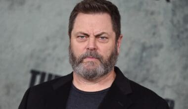 LOS ANGELES - JAN 09 Nick Offerman arrives for HBO’s ‘The Last of Us’ premiere on January 09, 2023 in Westwood, CA