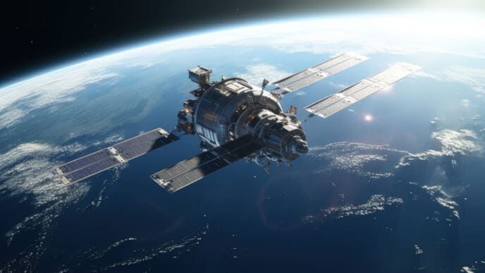 Photorealistic earth planet