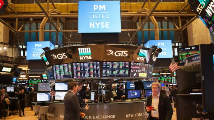 The New York Stock Exchange is an American stock exchange located at 11 Wall Street, Lower Manhattan, New York City. In stock exchange billions of dollars of stocks are traded daily. 11122018