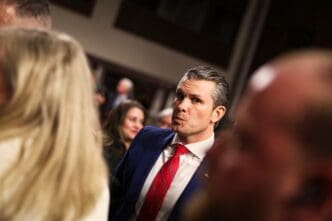 WASHINGTON - January 14, 2025. Pete Hegseth, Secretary of Defense, testifies before the Senate Armed Services Committee. By Shutterstock.com - Joshua Sukoff
