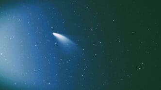 Green comet