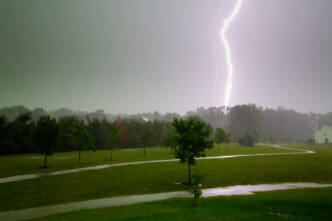 Lightning bolt. By Shutterstock.com - Alexey Stiop