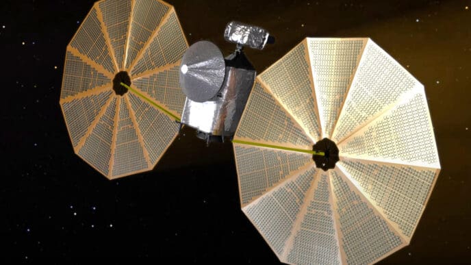 Lucy spacecraft