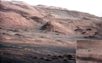 Mt. Sharp on Mars