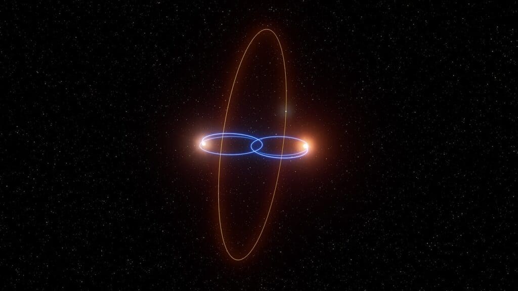 2M1510 (AB) b, a planet in a perpendicular orbit around two brow