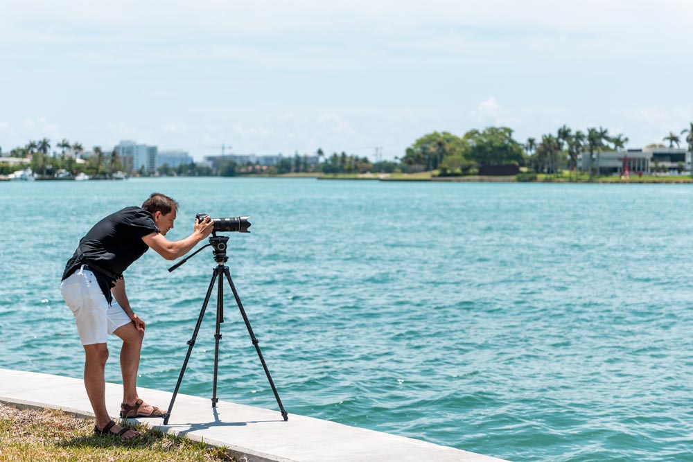 Photographer Indian Creek Island, Miami Beach